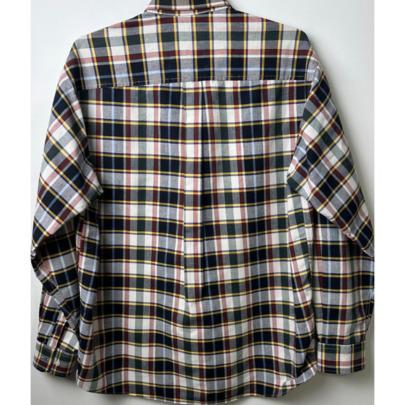 Cinch Shirt Mens Large Multicolor Plaid Western Button Down LS Rodeo C12 - Picture 4 of 6